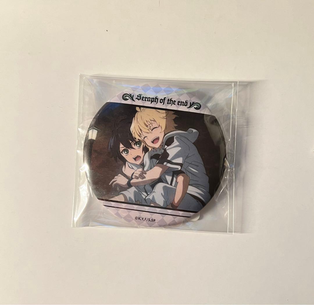終わりのセラフ　シーン缶バッジ　ミカエラ　優一郎　幼少 終わりのセラフ』バースデイ缶バッジ 百夜ミカエラ BE2