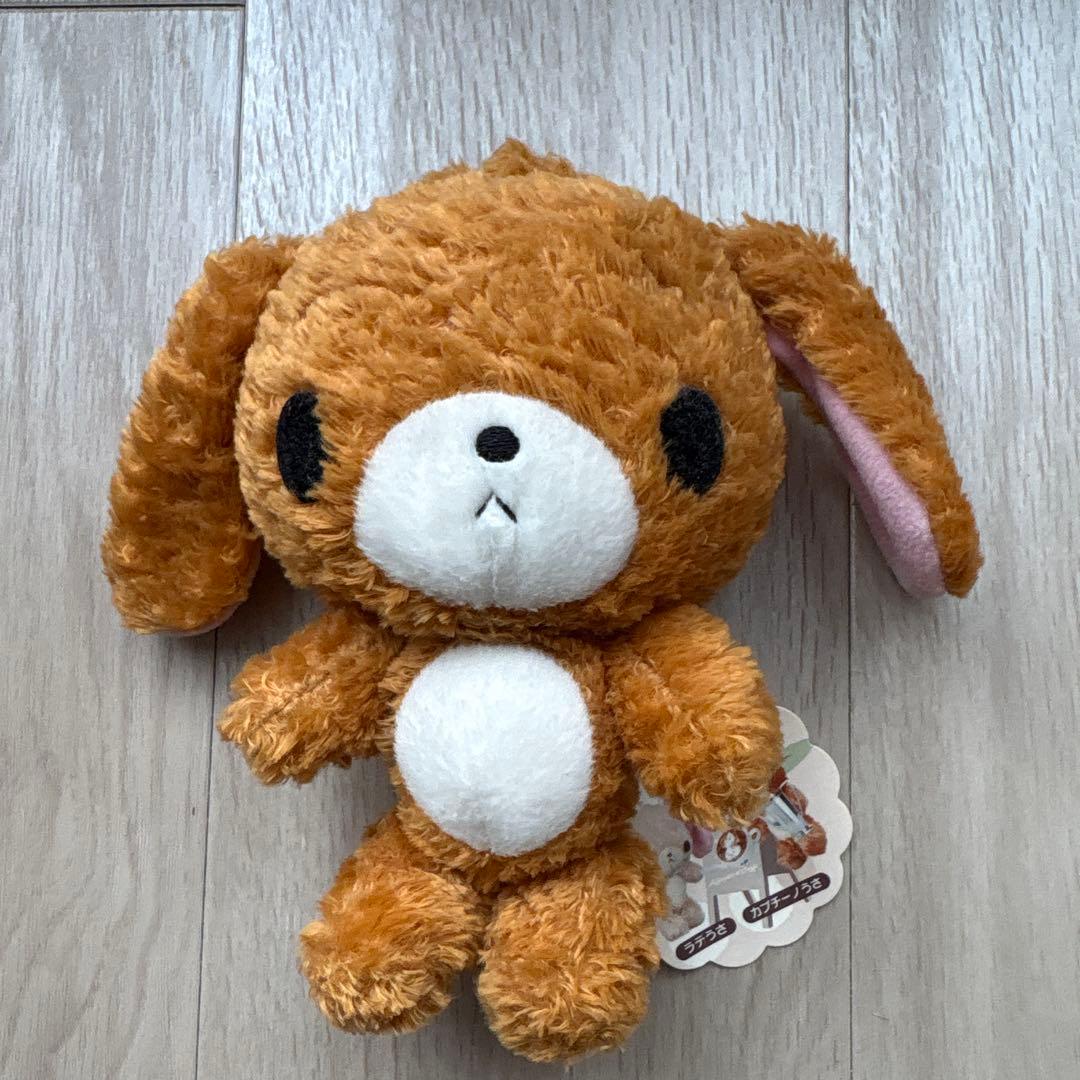 [激レア・タグ付き]シュガーバニーズ　カプチーノうさ　ぬいぐるみ レア】シュガーバニーズ カプチーノうさ - メルカリ