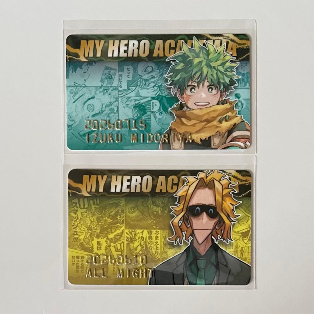 ヒロアカ 緑谷出久 オールマイト バースデイコレクションカード2026