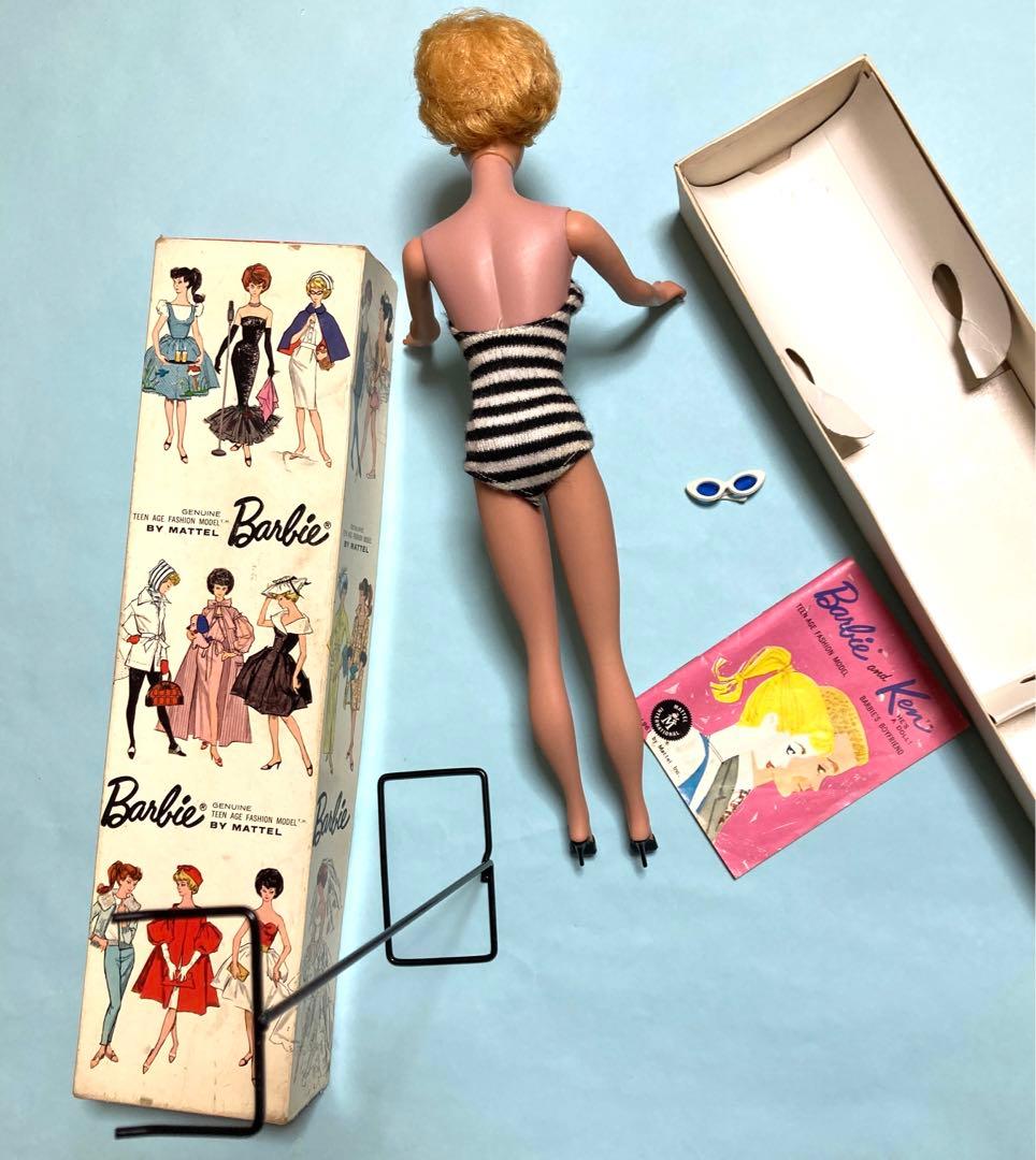 バービー ヴィンテージ 1961 バブルカット オイリーフェイス 箱他付