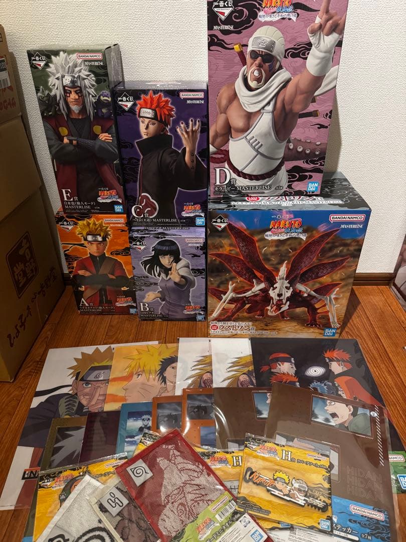NARUTO-ナルト- 一番くじ　A賞　B賞　C賞　D賞　E賞　ラストワン 一番くじ『NARUTO 波の国編』 A賞ナルト/B賞白/C賞ナルト＆白/ラスト