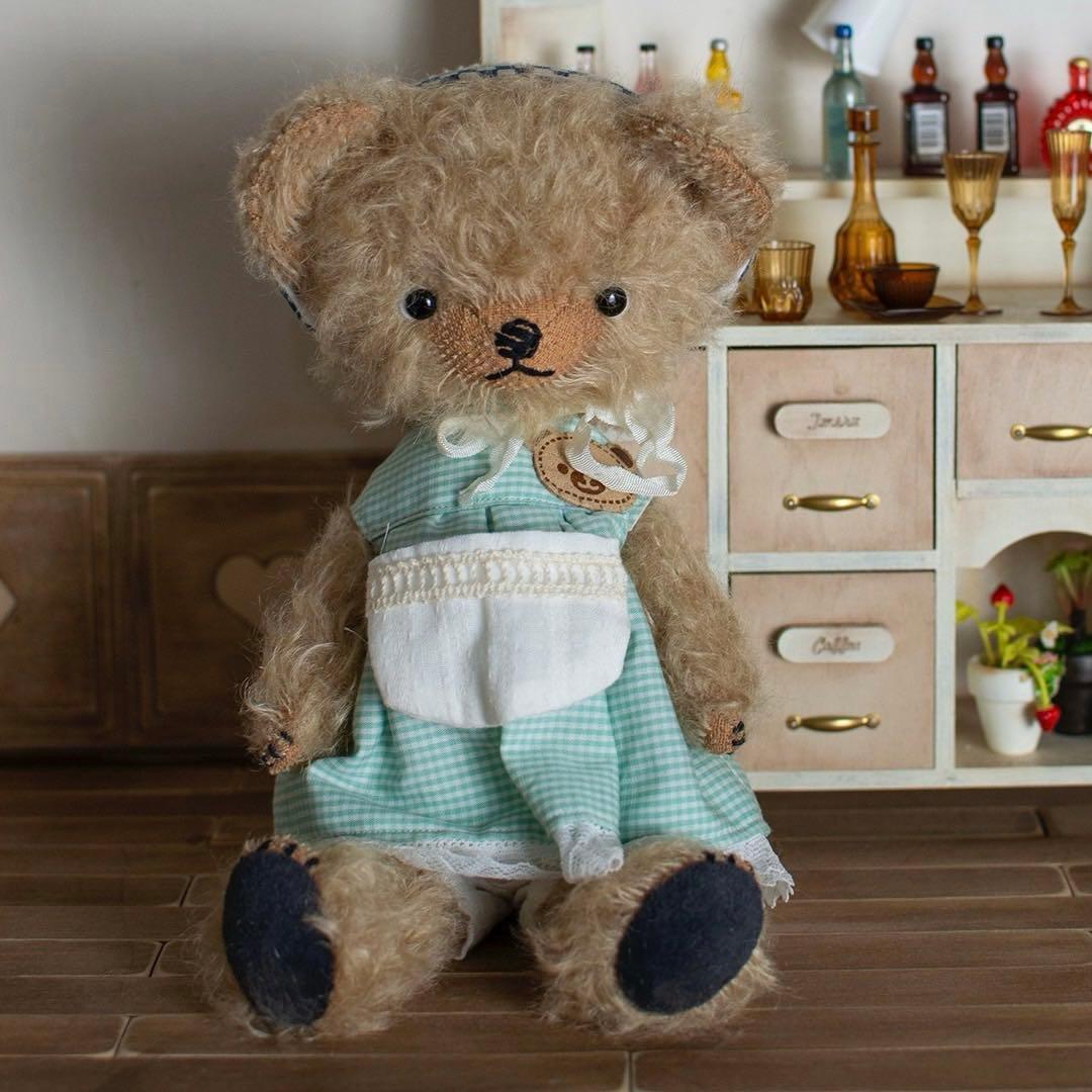 私の一番のお友達 テディベア アーティストベア 海外作家様