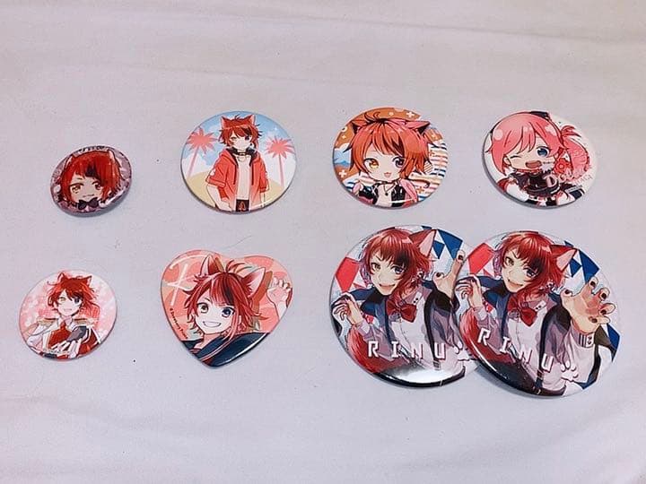 すとぷり 莉犬くん アクキー 缶バッジetc… - メルカリ