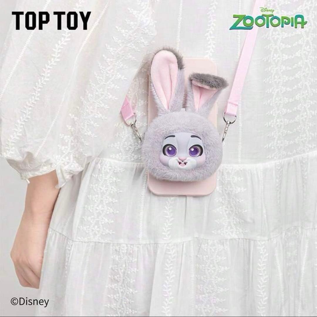 toptoy ズートピア ぬいぐるみチャーム スマホショルダー ケース