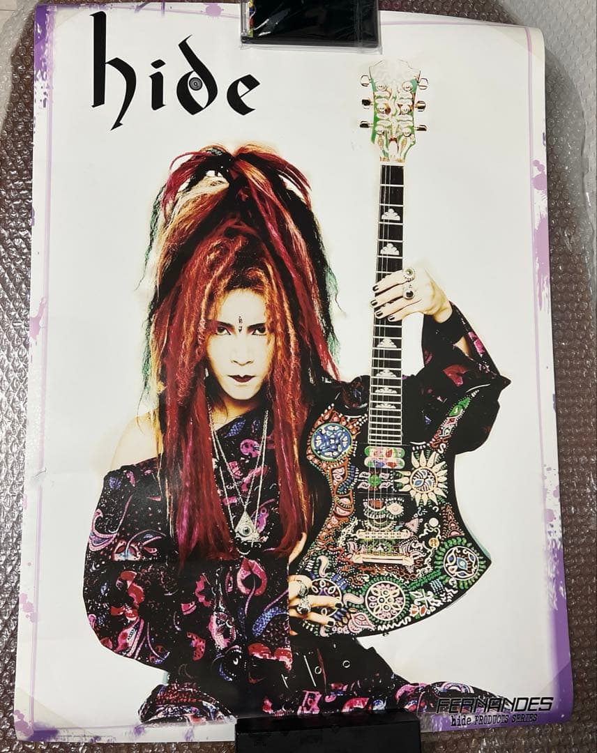 希少☆ hideフェルナンデス 非売品ポスター - メルカリ