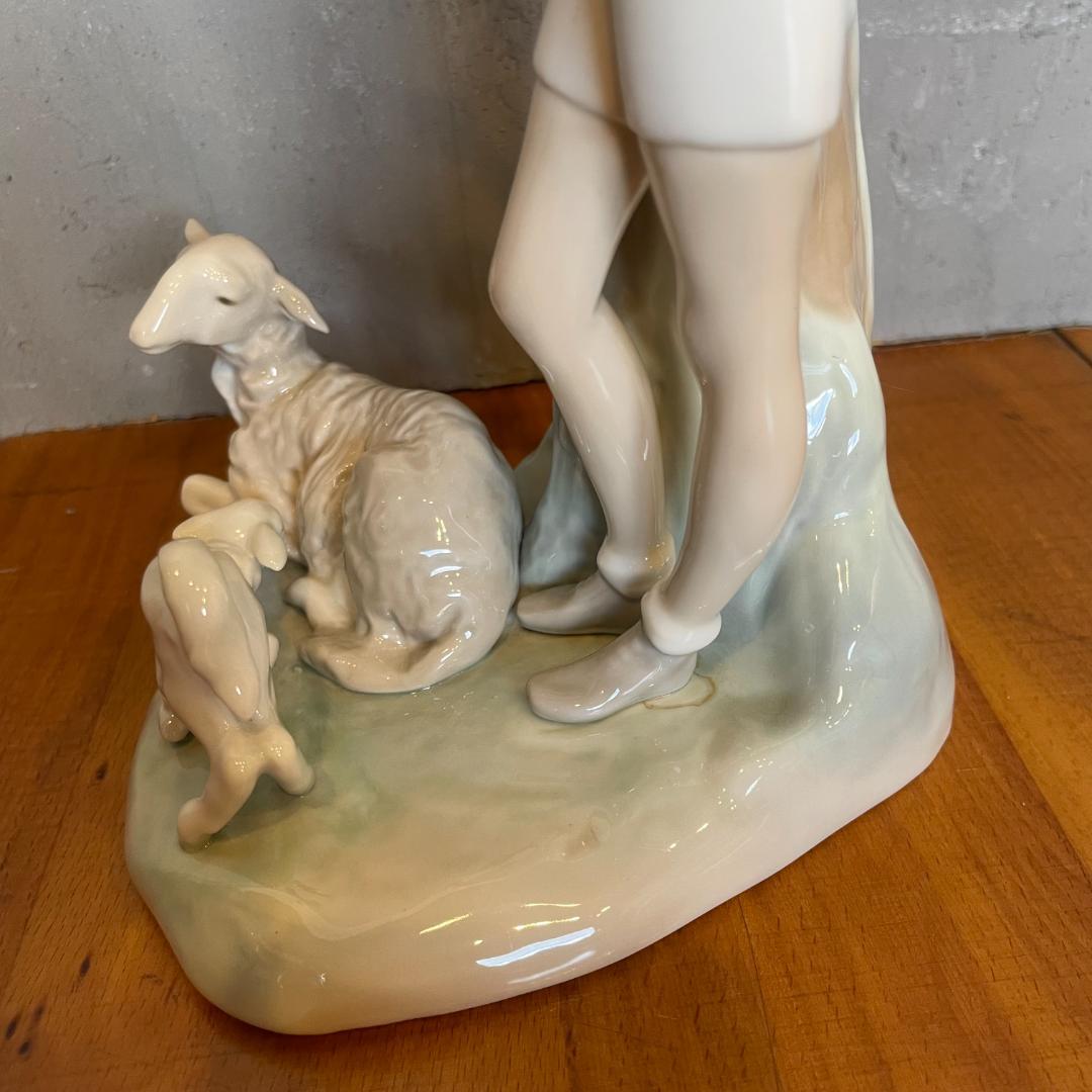 リヤドロ LLADRO No.4509『少年とヤギ』フィギュリン 置物 - メルカリ