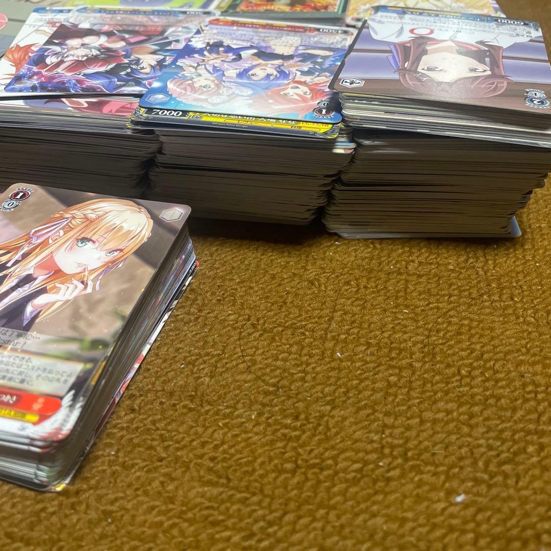 ヴァイスシュバルツ 大量まとめ売り1000枚以上 - メルカリ