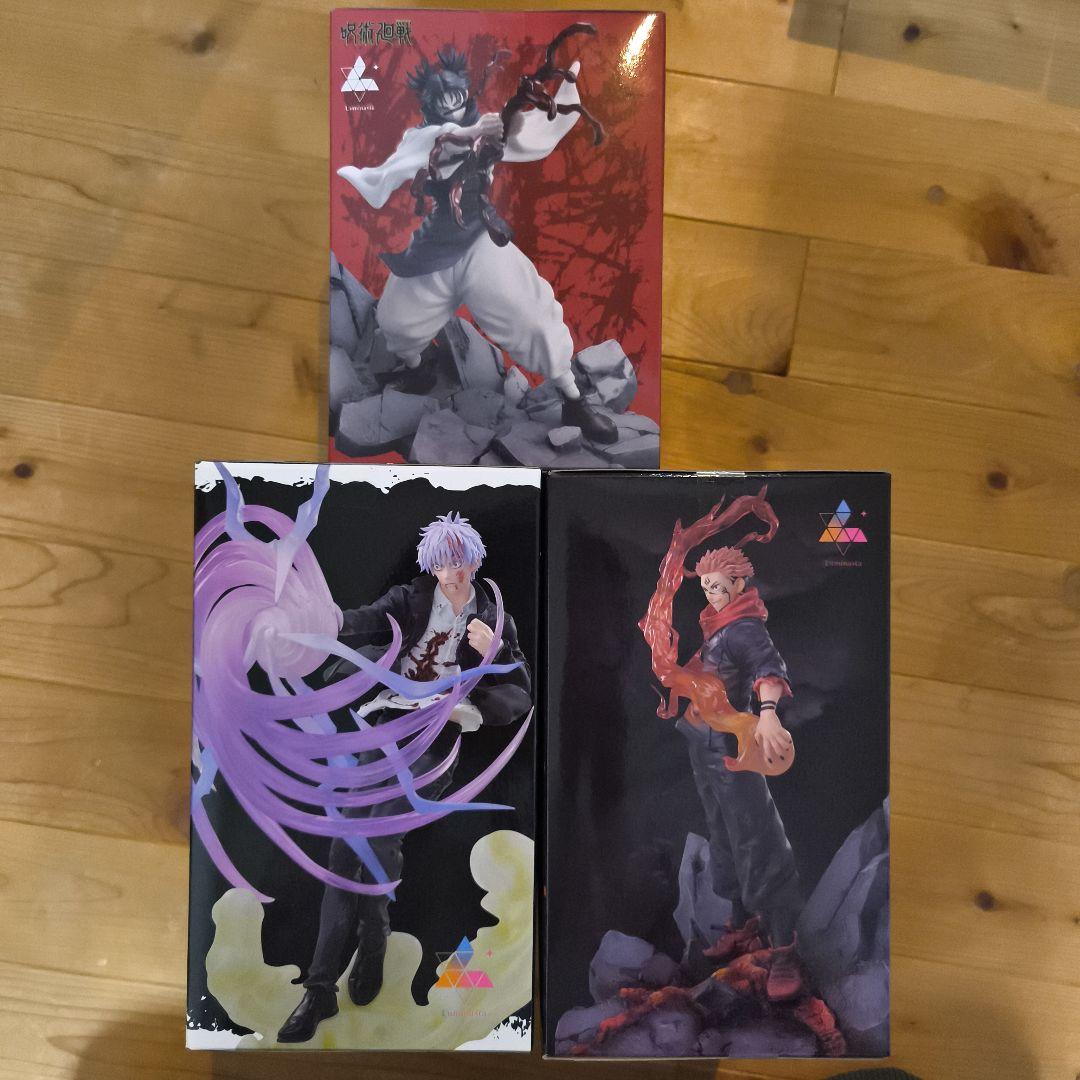呪術廻戦 フィギュア 宿儺、五条悟、脹相セット - メルカリ