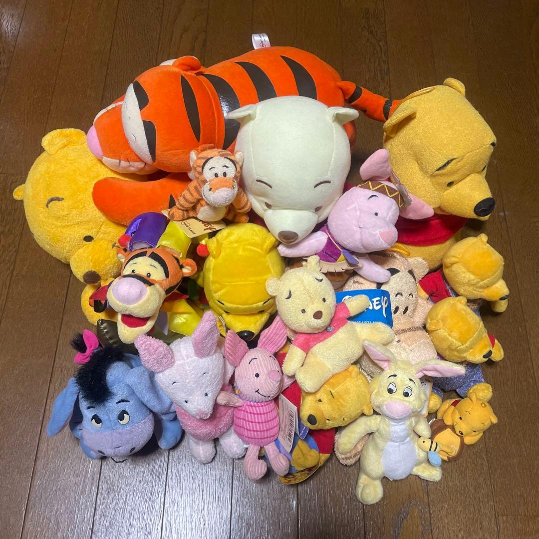 プーさん ラビット ピグレット ティガー イーヨー ぬいぐるみ まとめ