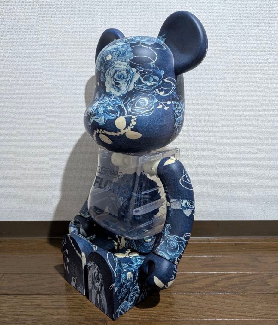 Be@rbrick FLOR@ DENIM 1000% ベアブリック フロラ - メルカリ