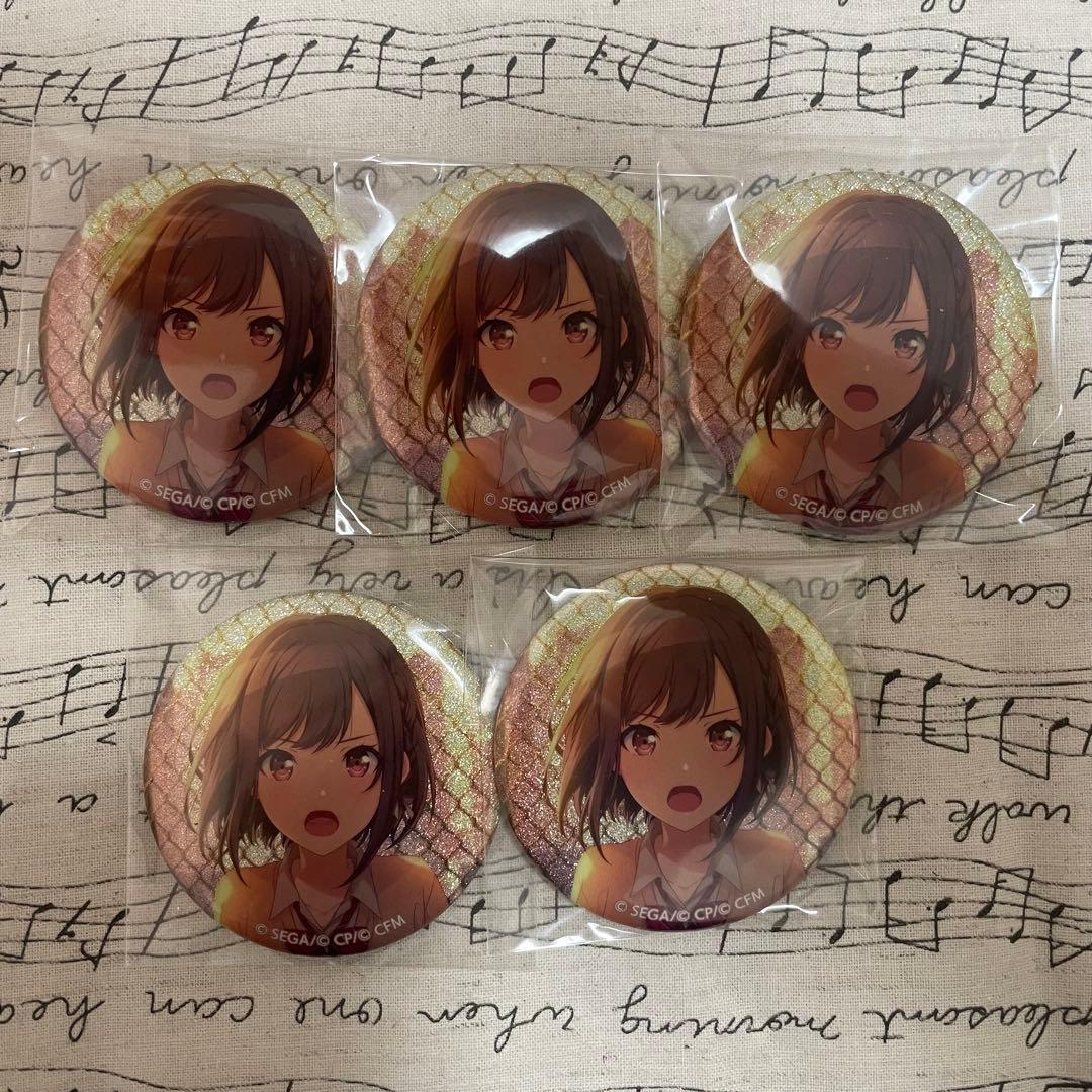 プロセカ 東雲絵名 グリッター缶バッジ プロジェクトセカイ 東雲絵名 グリッター缶バッジ イベントイラスト