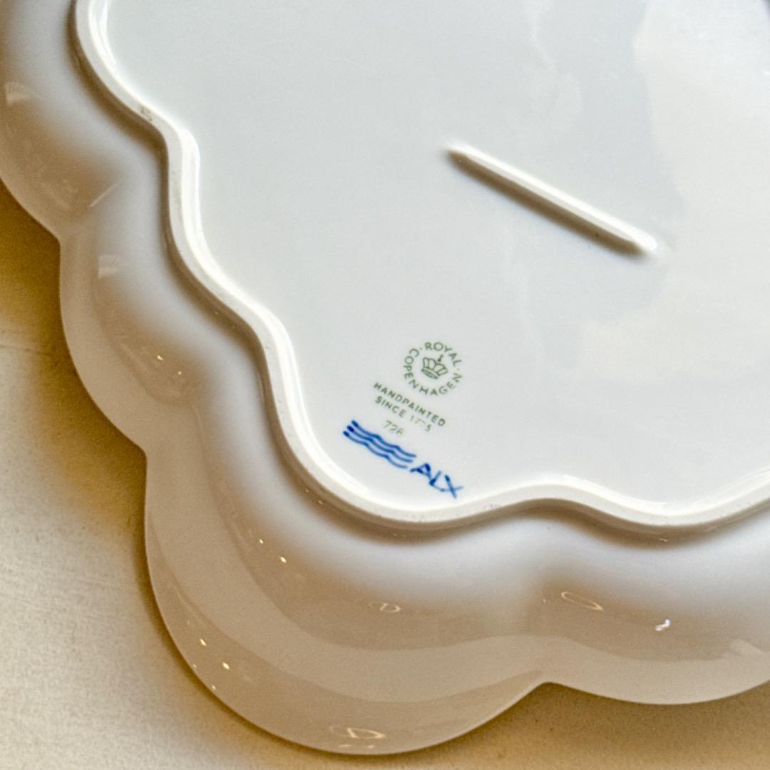 超美品⭐︎ロイヤルコペンハーゲン　ブルーパルメッテ ディッシュ　26.5cm