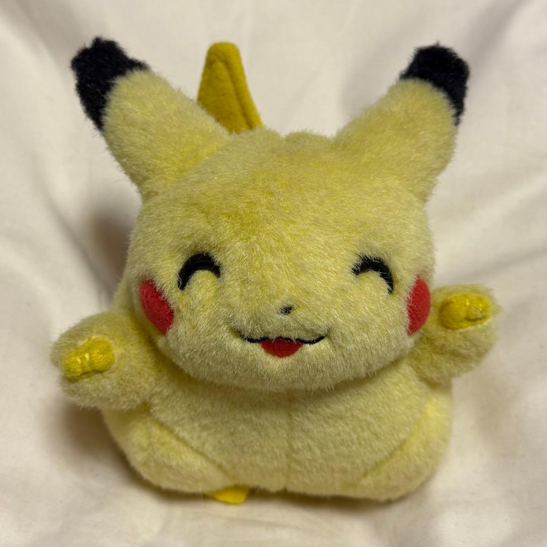 ポケモン　初期　ピカチュウ　ぬいぐるみ　笑顔 TOMY ピカチュウ ぬいぐるみ 笑顔 TOMY 初期｜Yahoo!フリマ（旧PayPayフリマ）
