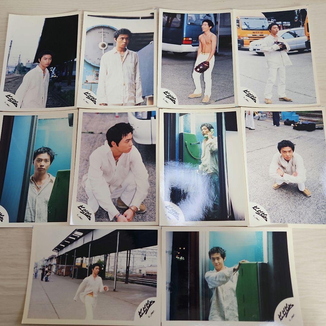 堂本剛 ジャニーズショップ公式写真 生写真 硝子の少年 10枚セット