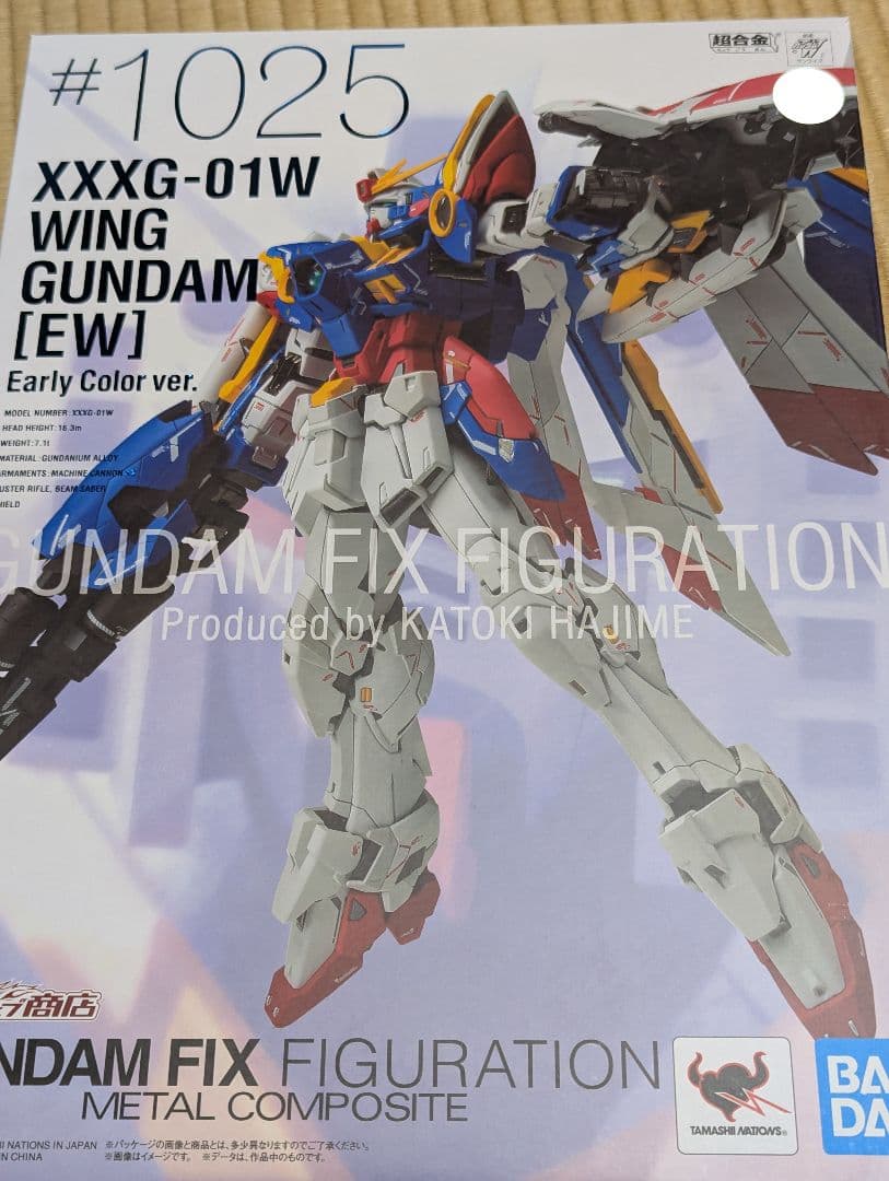 メタルコンポジット　WING GUNDAM[EW] アーリーカラーver, GUNDAM FIX FIGURATION METAL COMPOSITE Wing Gundam Zero (EW) Early