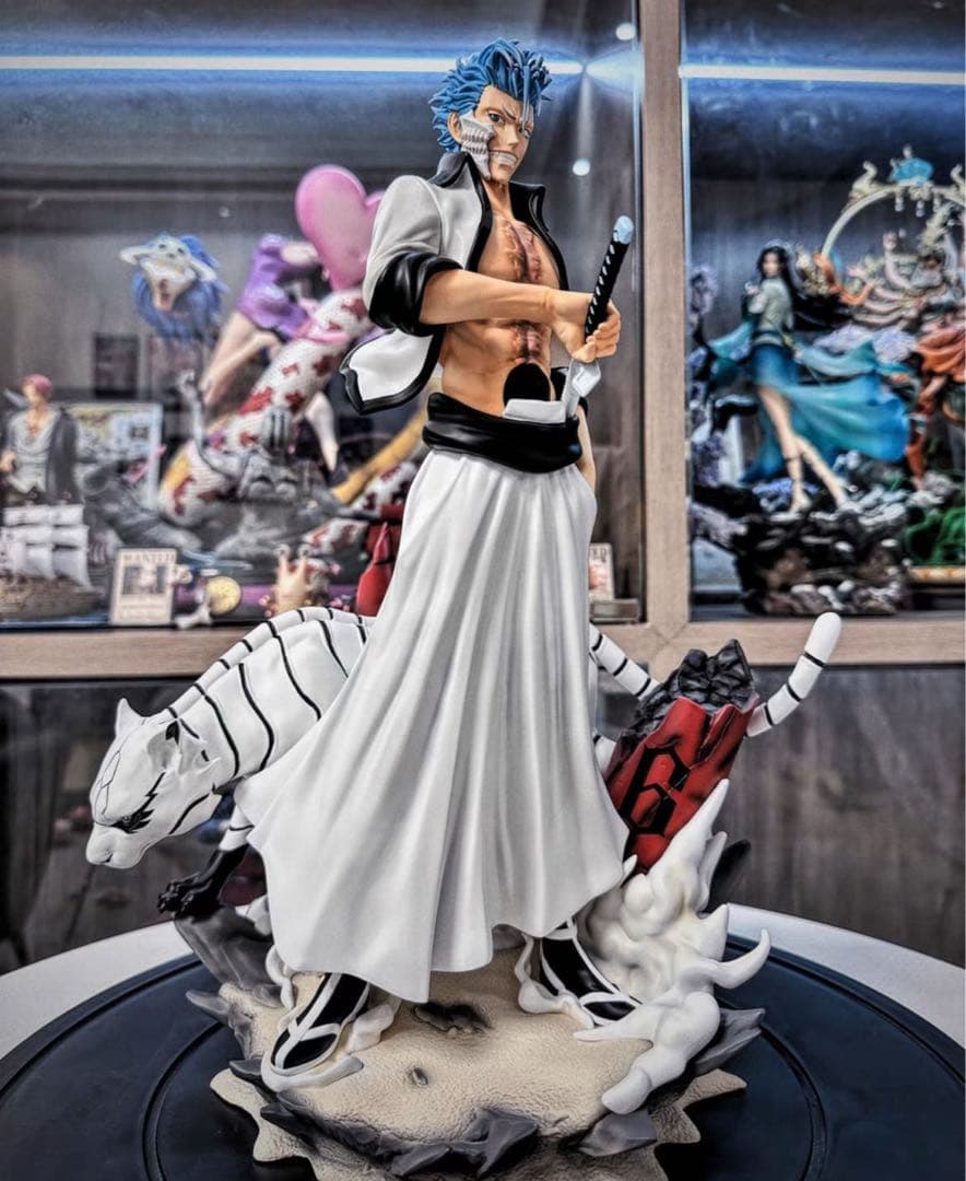 BLEACH 黒衣少年図 グリムジョー ガレージキット ガレキ スタチュー⑨