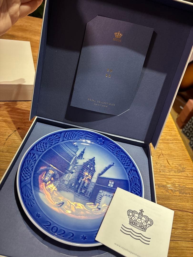 ロイヤルコペンハーゲン　2022 楽天市場】ロイヤルコペンハーゲン イヤープレート 2022 FREDERIKSBORG