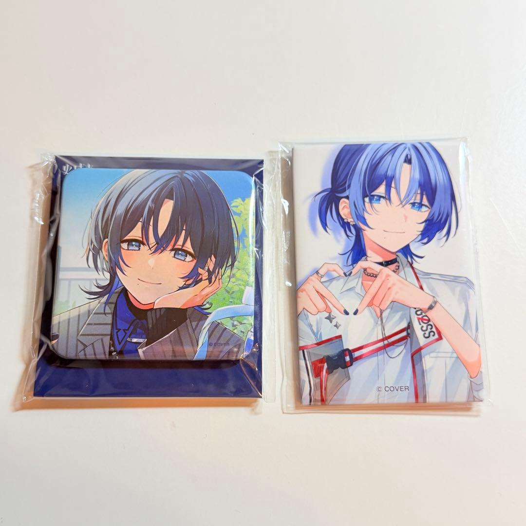 火威青 スクエア缶バッジ 2種 - メルカリ