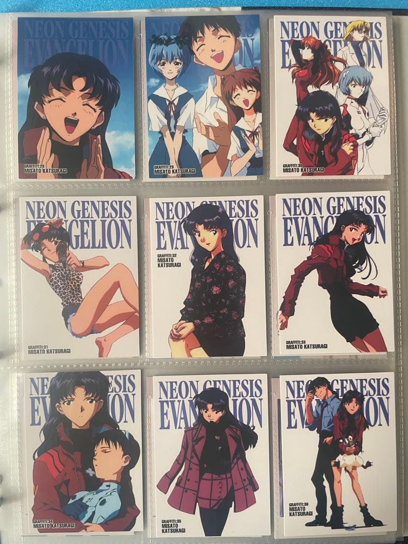 エヴァンゲリオン カードダスマスターズ 第壱集 フルコンプ 1996年