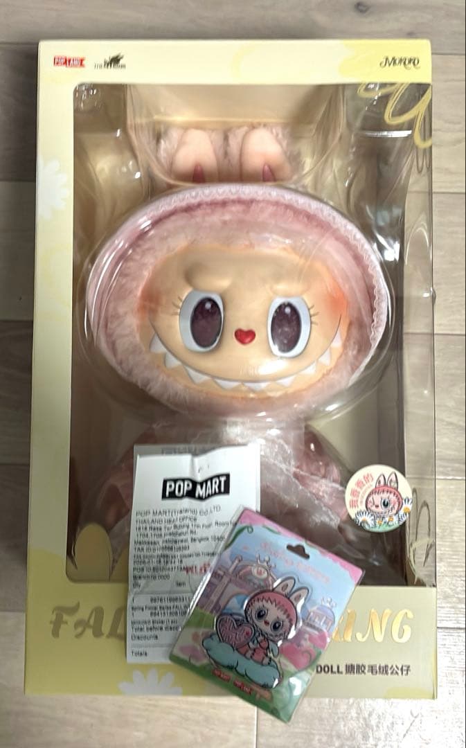 ぬいぐるみ POPMART MOKOKO FALL INTO SPRING POP MART Pop Land Labubu MOKOKO Fall Into Spring Vinyl Plush Doll