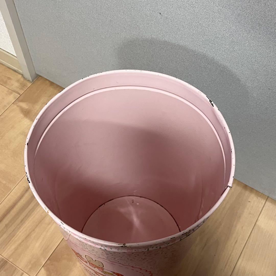 希少】マロンクリーム ゴミ箱 1994年 平成レトロ くろがね レトロ缶