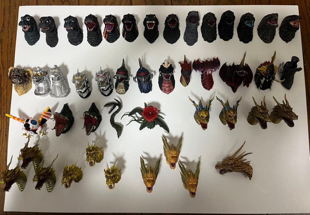 一番くじ ゴジラ モンスターヘッドマグネット まとめ売り 一番くじ ゴジラ モンスターヘッド マグネット - メルカリ