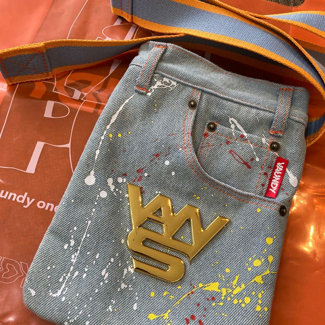 vaundy デニムポーチlittle punk即完売品 ショッパー付き - メルカリ