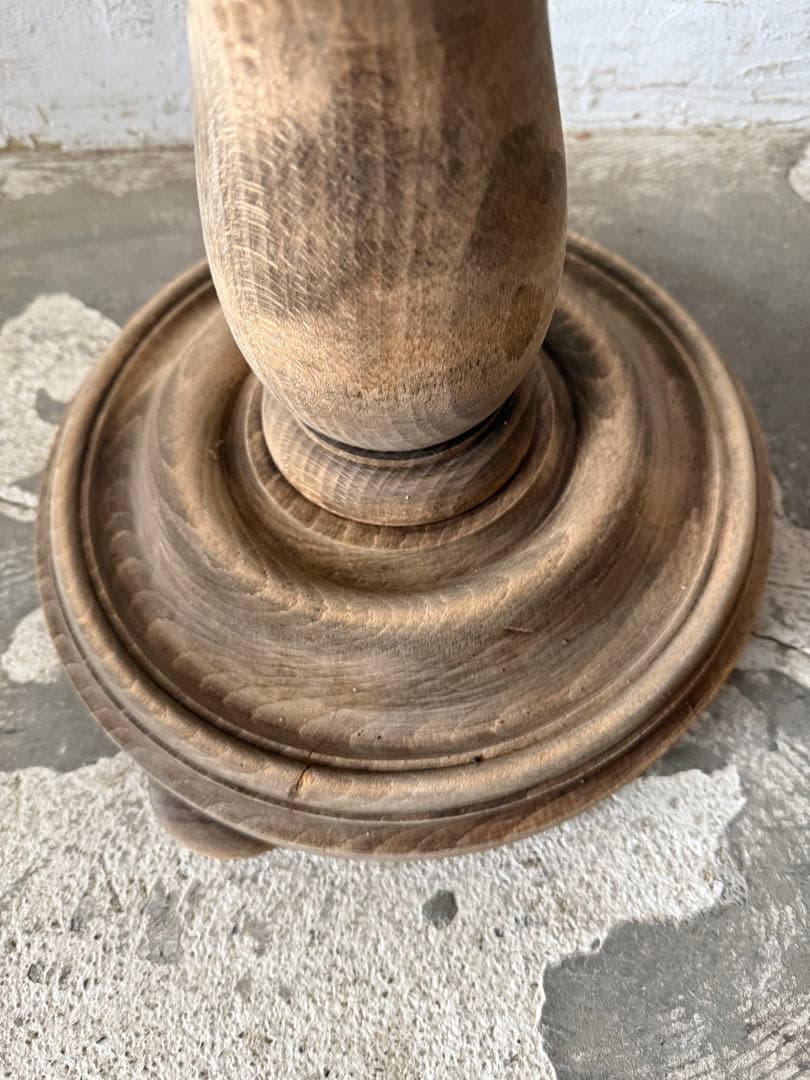 ビンテージ サイドテーブル フラワースタンド 花台 剥離 - メルカリ