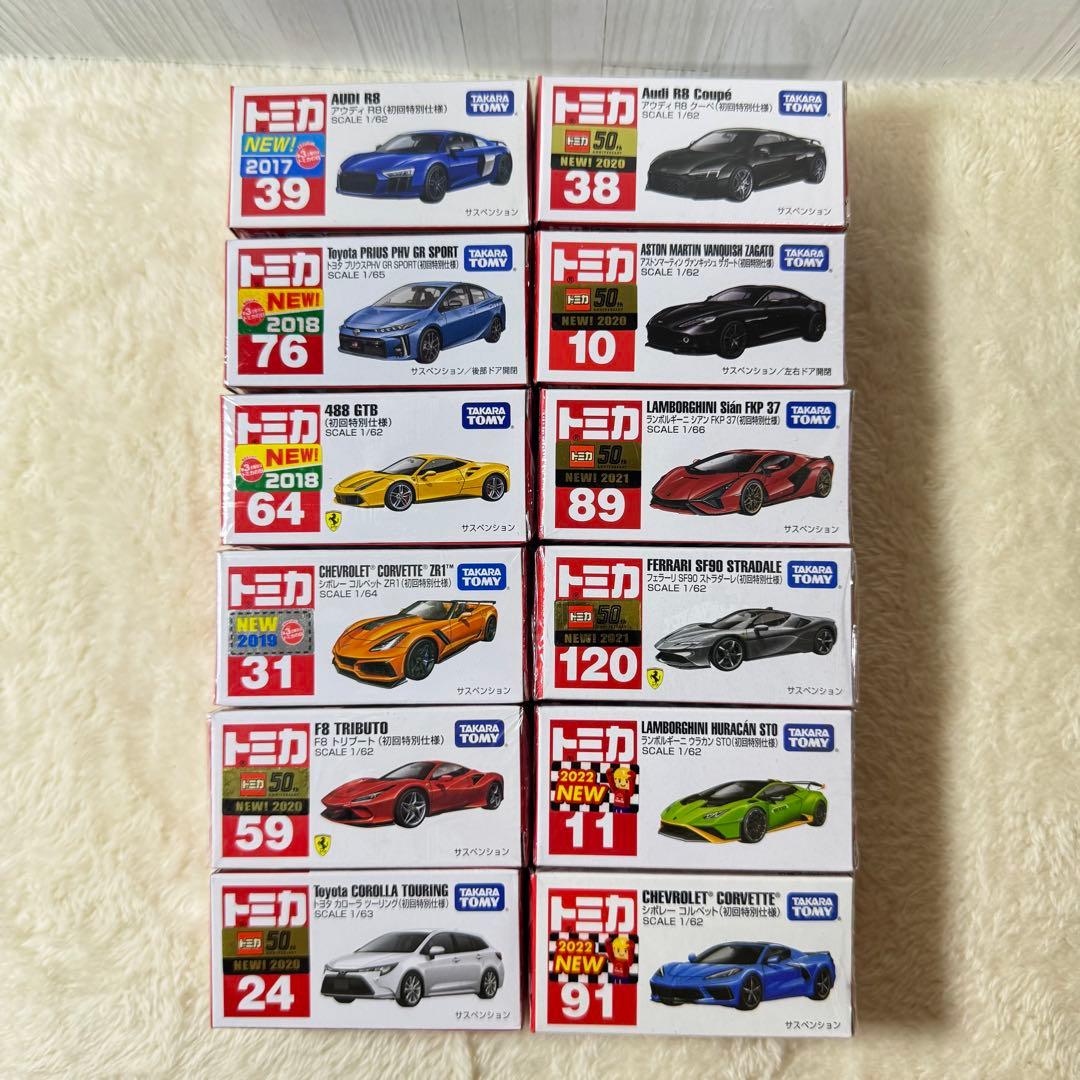 トミカ（初回特別仕様）16台セット トミカ NO.16 トヨタ シエンタ(通常品＆初回特別仕様) 2台セット