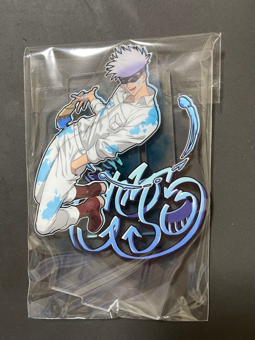 呪術廻戦 セガラッキーくじ 缶バッチ ＋ アクリルスタンド セット 五条