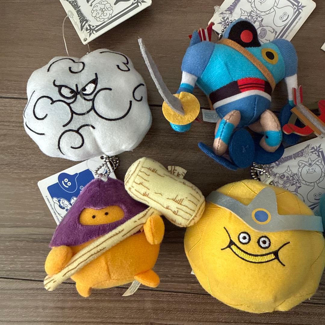 ドラゴンクエスト】ドラクエ ぬいぐるみ マスコット 7個セット - メルカリ