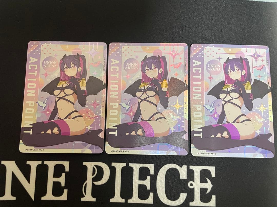最安値 ユニオンアリーナ 美花莉ミリエラ アクションポイント 3枚セット ホビーステーションシングル通販店 / アクションポイントカード(2.5