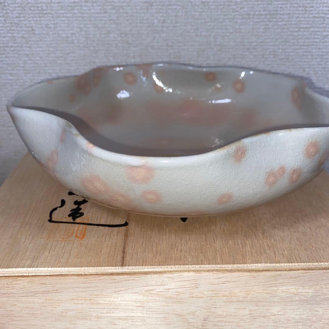 萩焼椿窯 天鵬山 廣瀬淡雅 菓子器 新品 - メルカリ