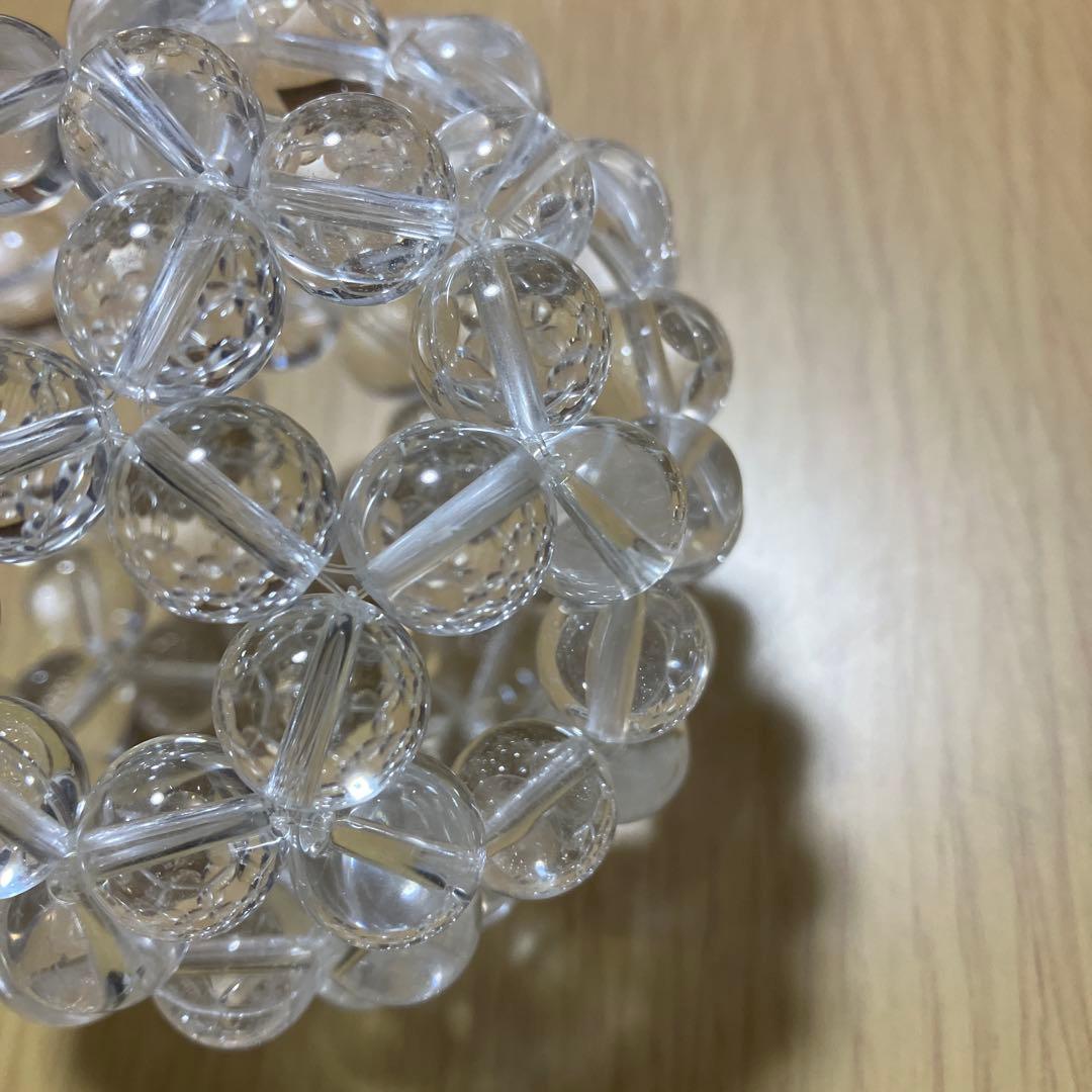 S-12-2】神聖幾何学 フラーレン 水晶12ミリ玉使用 - メルカリ