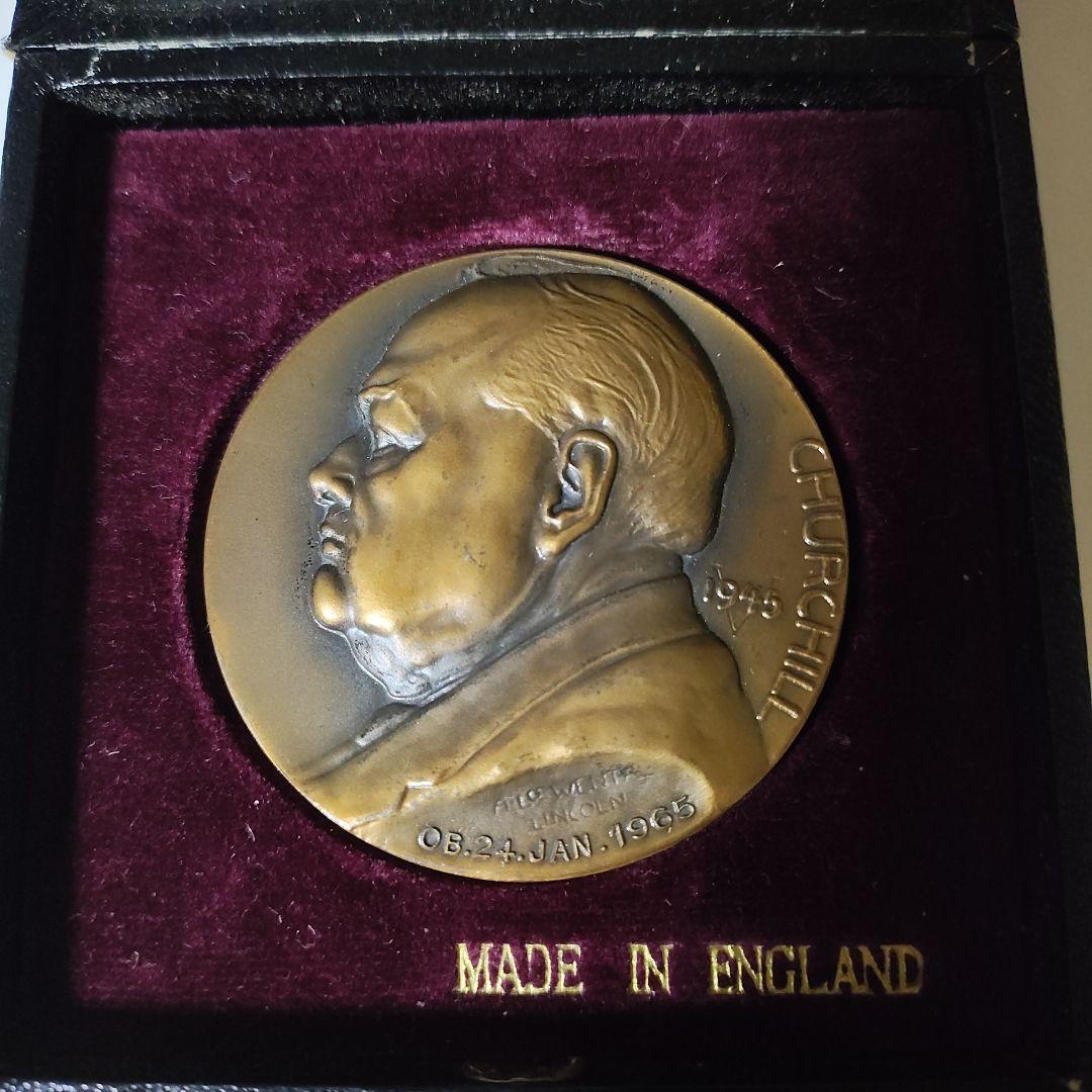 ウィンストン・チャーチルメダル 1965年製　　カラー イギリス Great Britain ウィンストン・チャーチル メモリアル