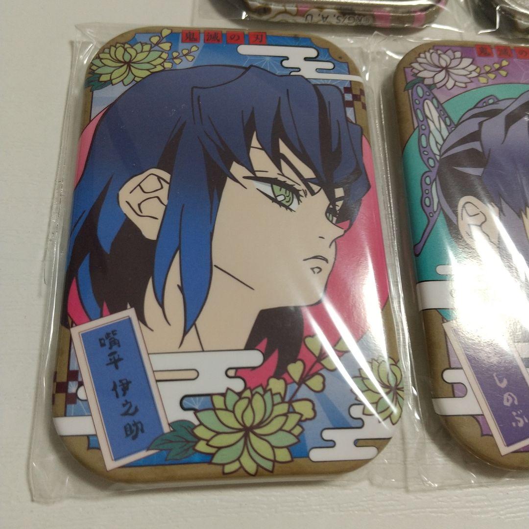 鬼滅の刃 まるかく缶バッジ 9個セット まとめ売り 時透無一郎 胡蝶