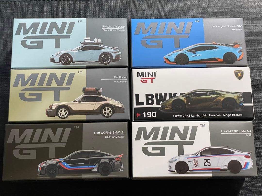 MINI GT ミニカーセット 6種 MINIGT.com – Welcome to the World of 1:64!