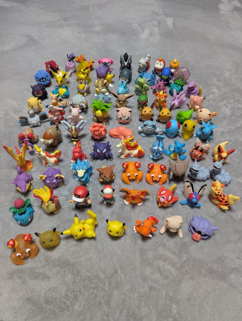 ポケモン フィギュア ソフビ 85個 まとめ売り ポケモン モンコレ ソフビ フィギュア モンスターボール 多数 まとめ