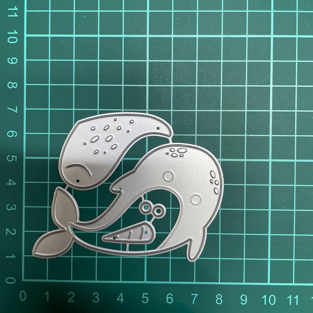 新品カッティングダイ【海の生き物シリーズ】ダイカット