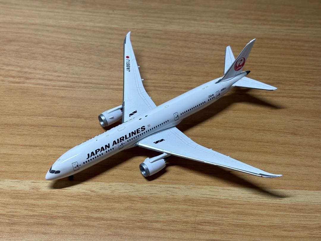 日本航空 JAL B787-9 モデルプレーン デアゴスティーニ JA861J - メルカリ
