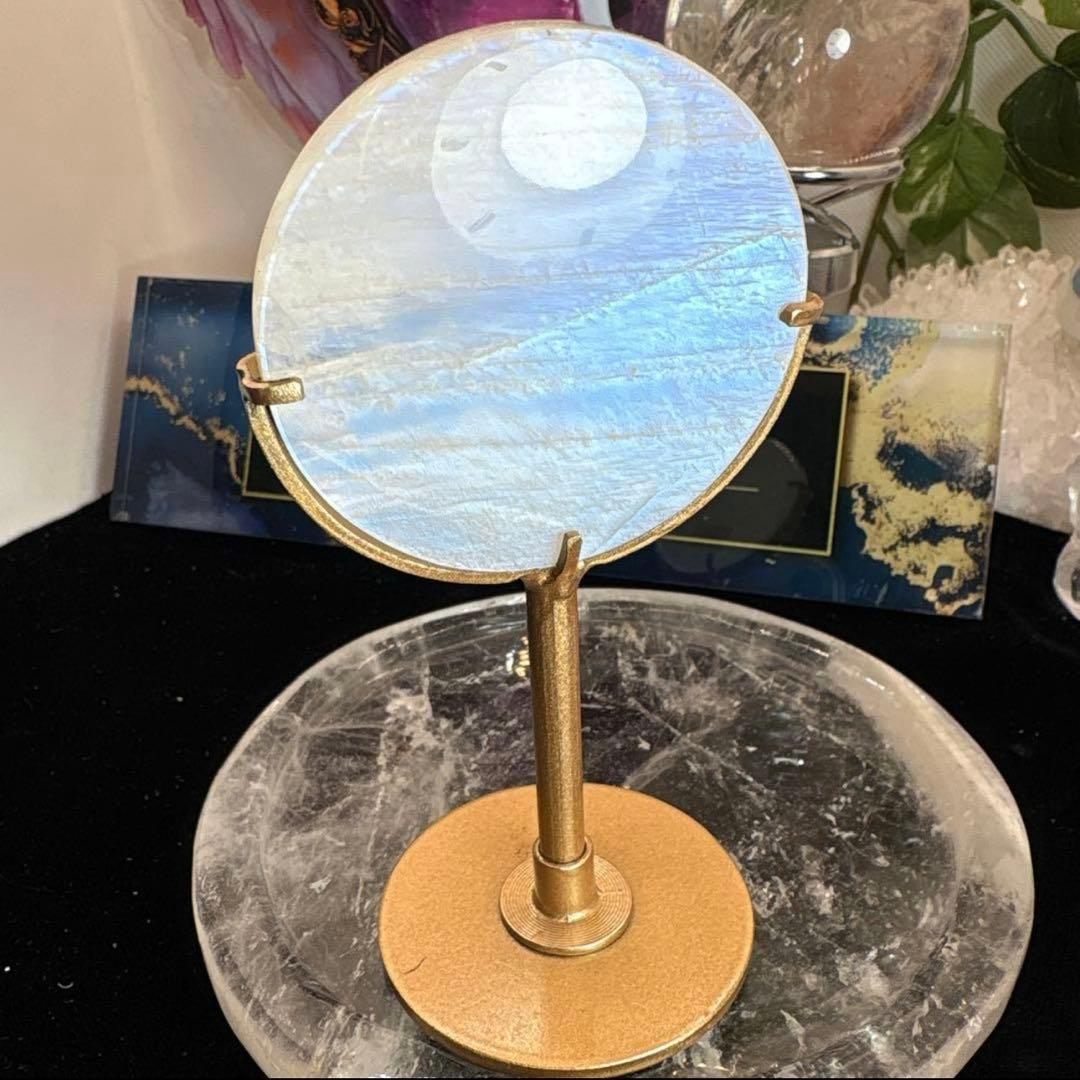 高品質 ホワイトムーンストーン満月♡No.2495 - メルカリ