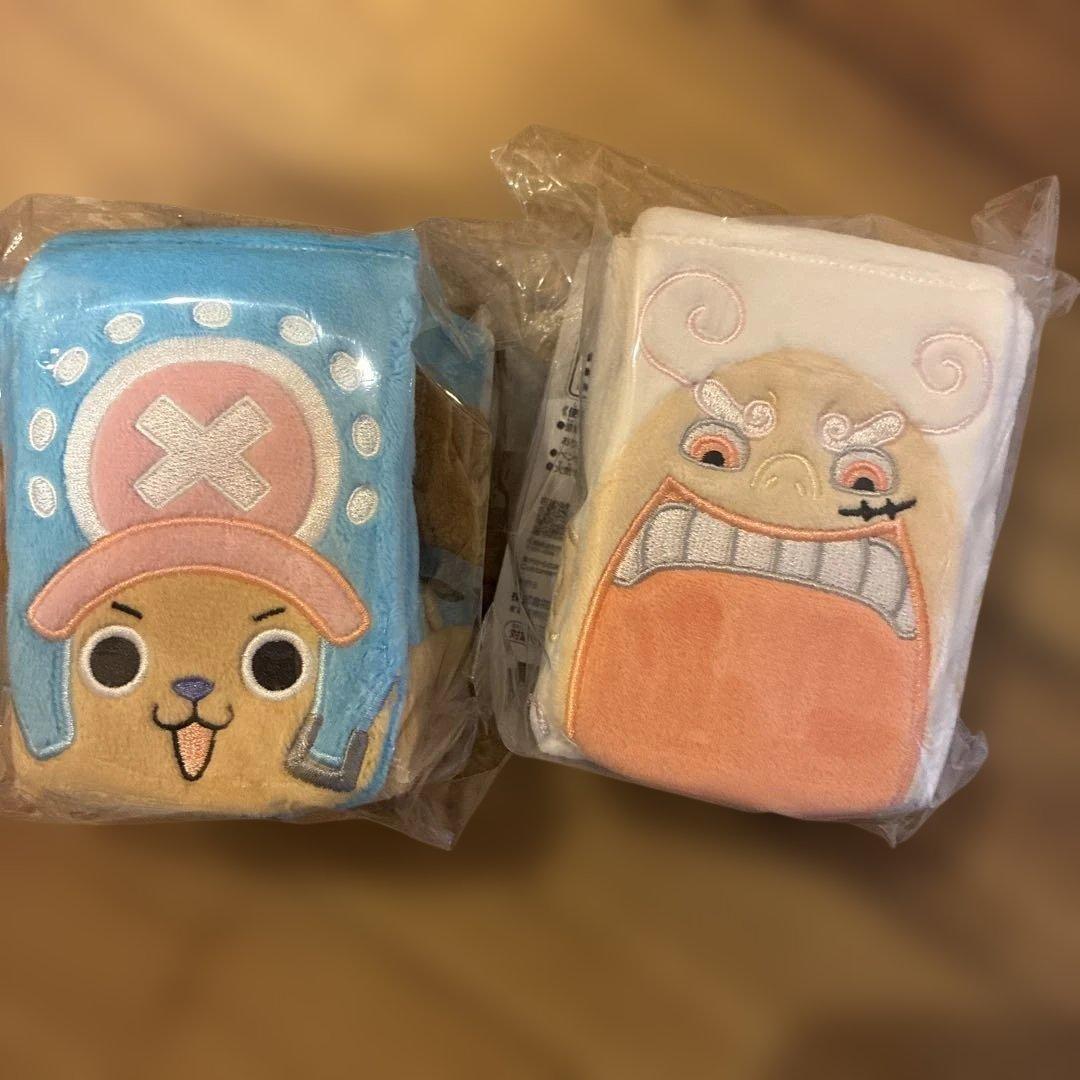 ワンピース一番くじ E賞 マルチカードケース チョッパー ルフィ セット