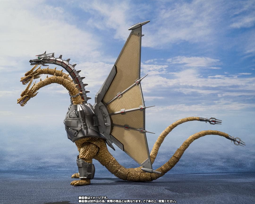 【美品】S.H.Monsterarts メカキングギドラ 新宿決戦