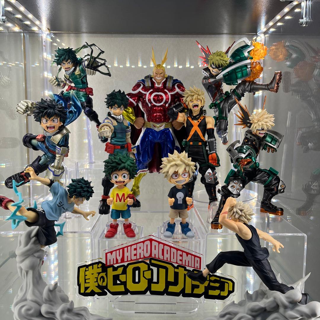 ヒロアカ フィギュア、ロゴセット - メルカリ