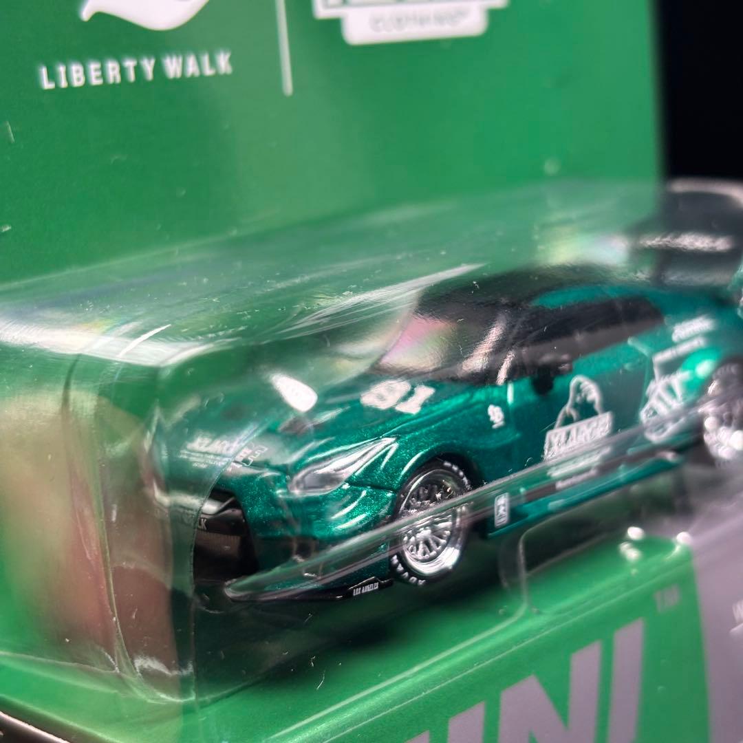 MINIGT LBWK × XLARGE GT NISSAN 35GT 緑 - メルカリ