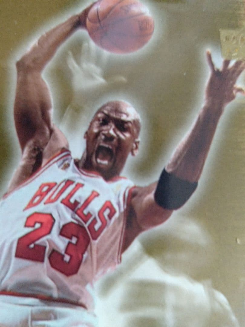 23枚限定 激レア マイケルジョーダンカードUpperdeck 23KARAT - メルカリ