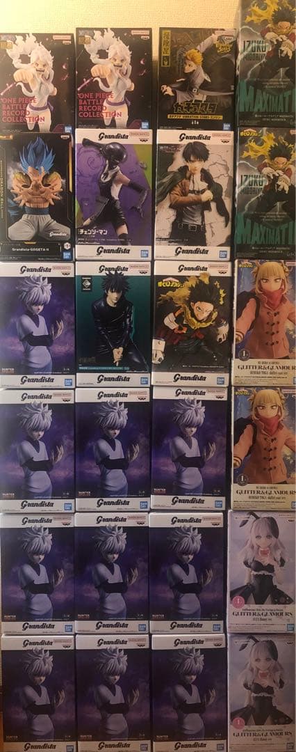 本日追加最新プライズフィギュアセット他26点　グランジスタキルア　ボムまとめ売り 本日追加最新プライズフィギュアセット他26点 グランジスタキルア ボム