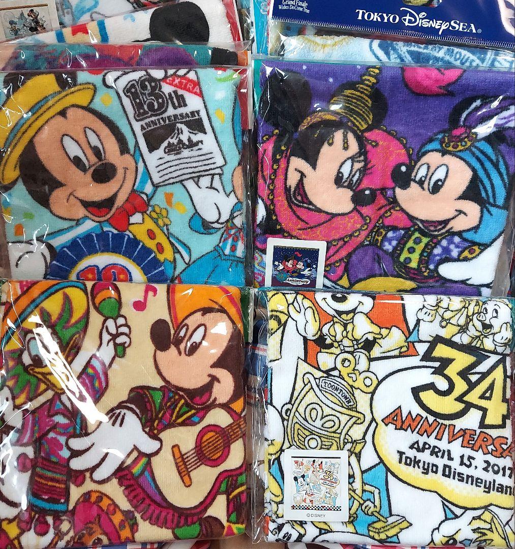 ディズニーウォッシュタオル2012～2017年頃50種類まとめ売り