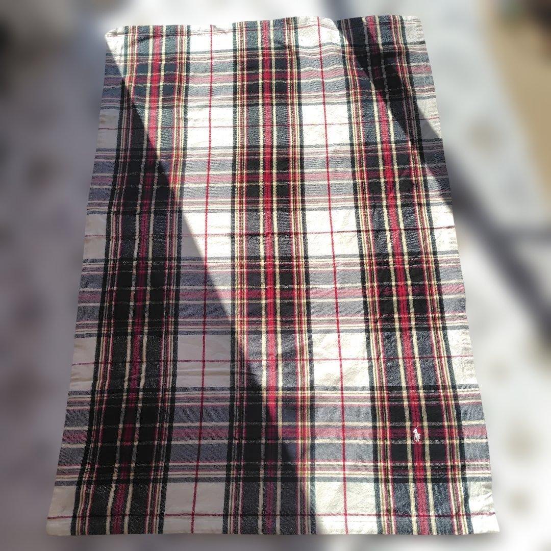 ラルフローレン チェック柄ブランケット - メルカリ