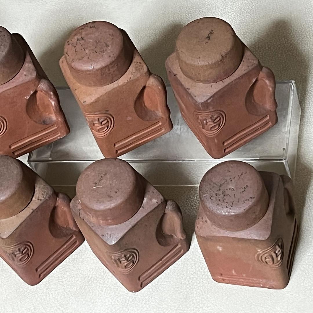 白井半七 焼〆 酒注 十客 共箱 預け徳利 猪口 酒器